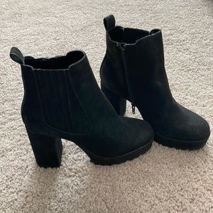 Black Booties size 7.5
